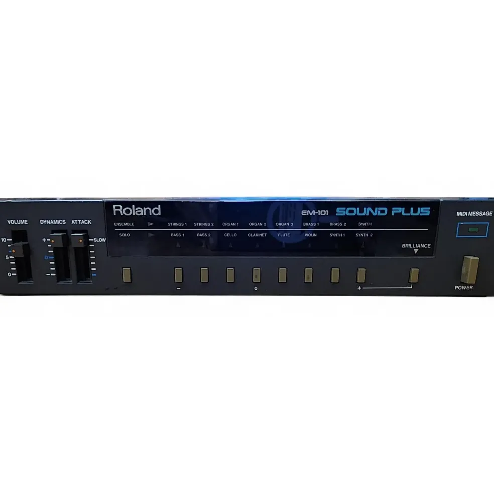Used Roland EM-101 SOUND PLUS Synthesizer