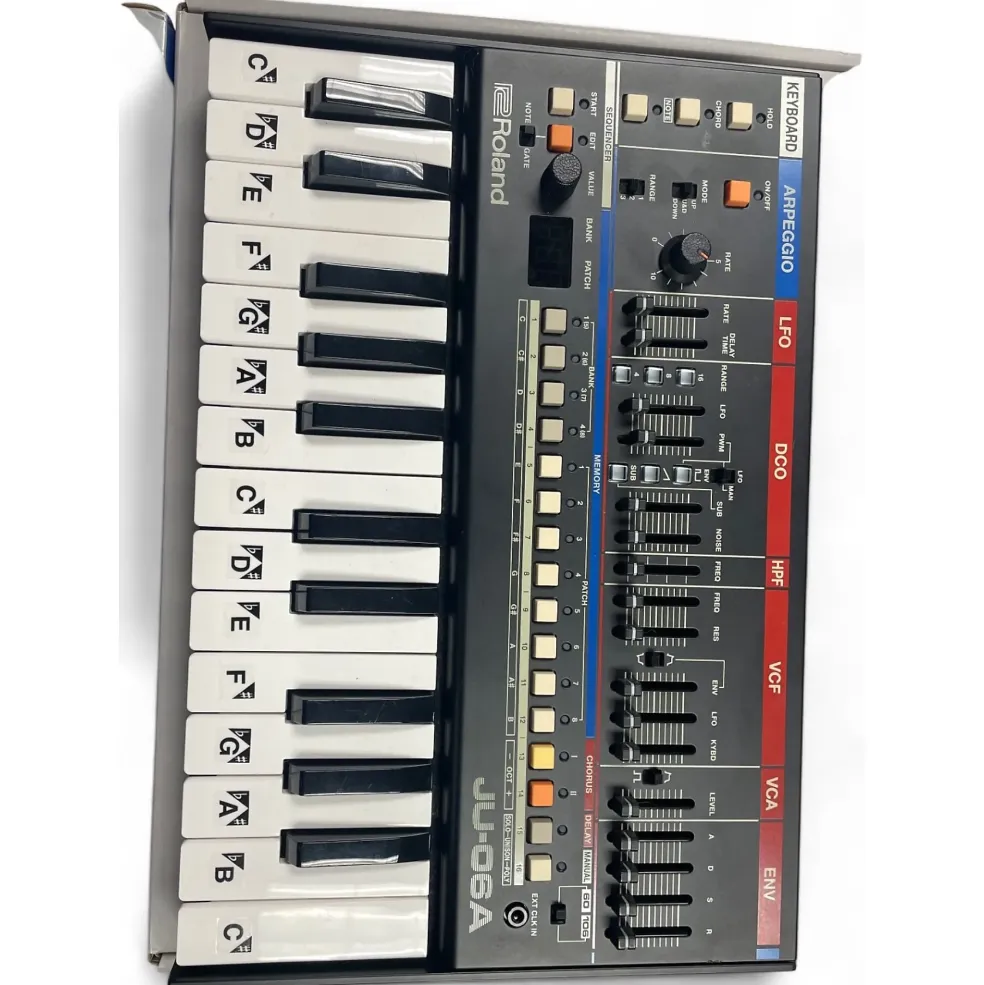 Used Roland JU-06A/K25M Synthesizer