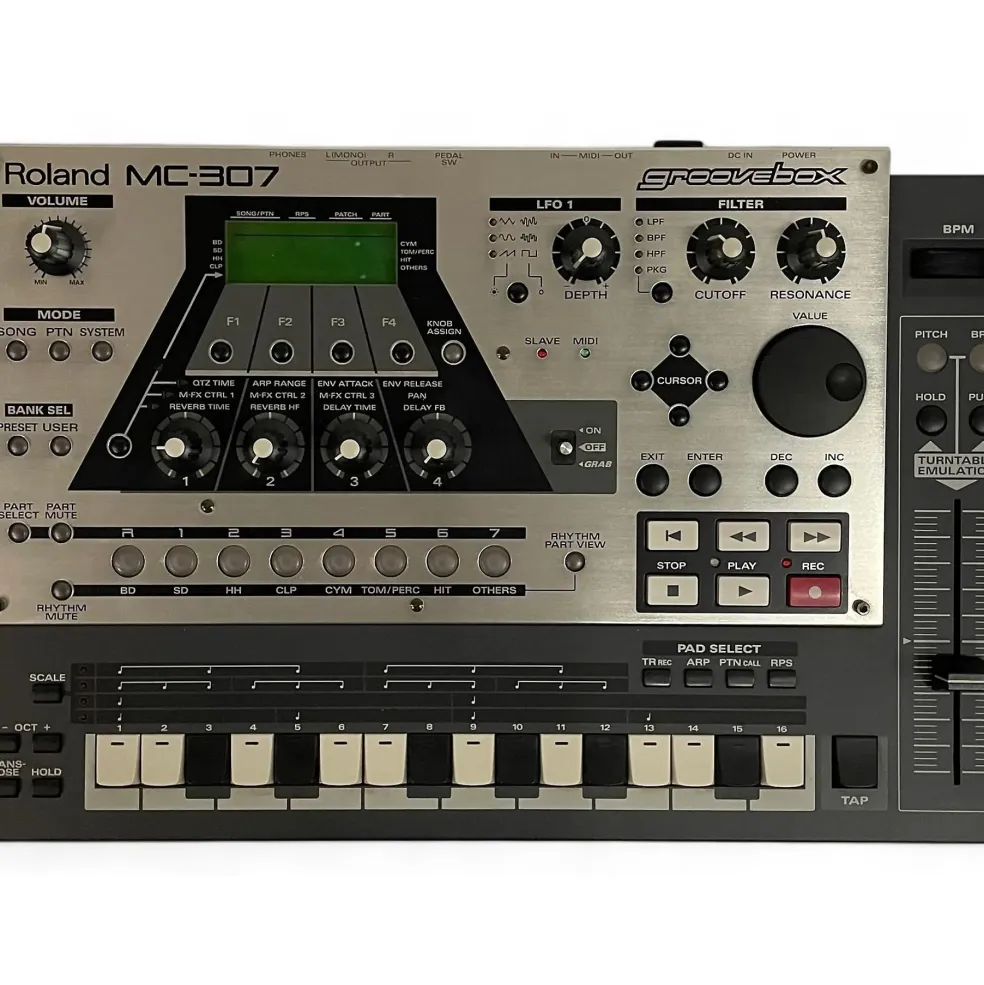 Used Roland Mc307 Drum Machine