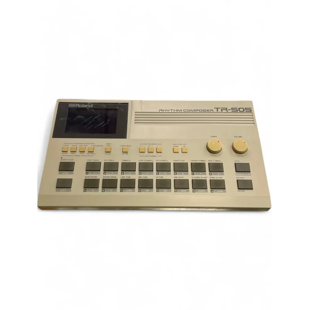 Used Roland TR-505 Drum MIDI Controller