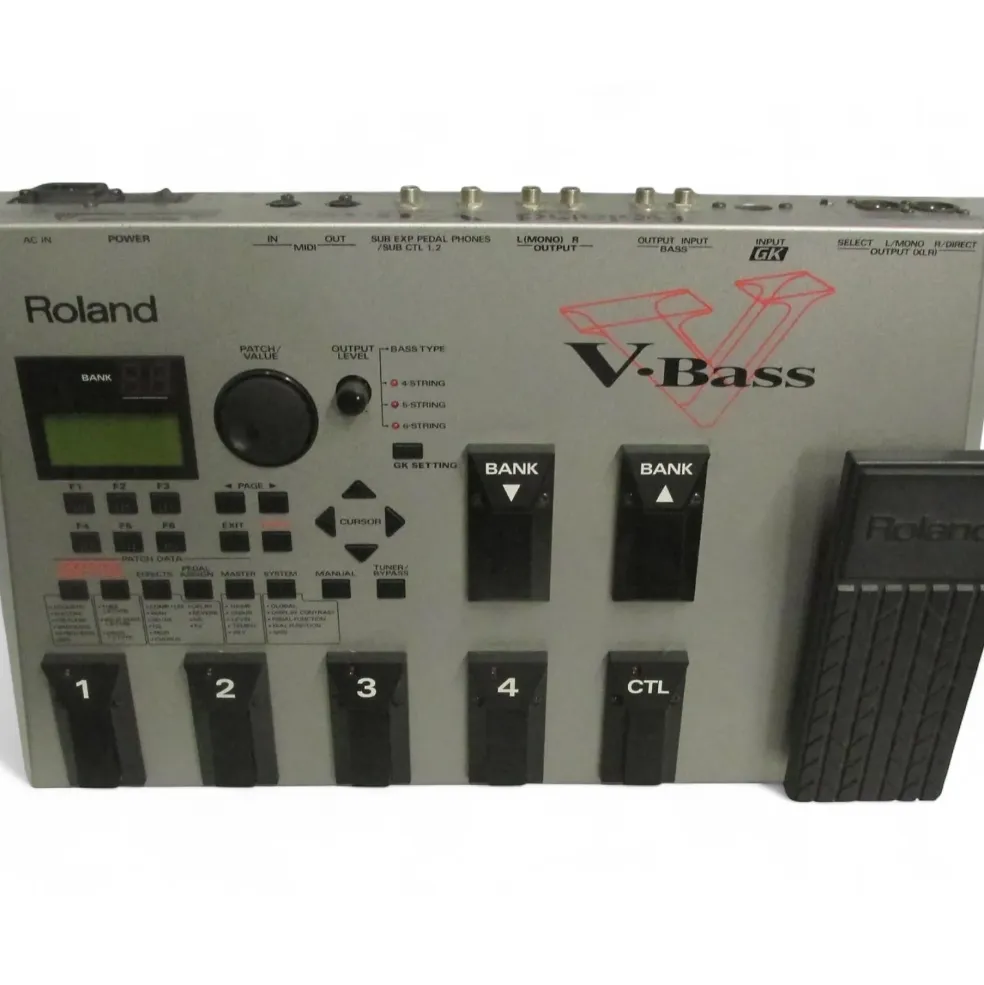 Used Roland V-BASS Drum MIDI Controller