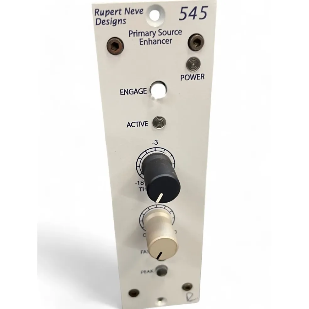 Used Rupert Neve Designs 545 Primary Source Enhancer Rack Equipment