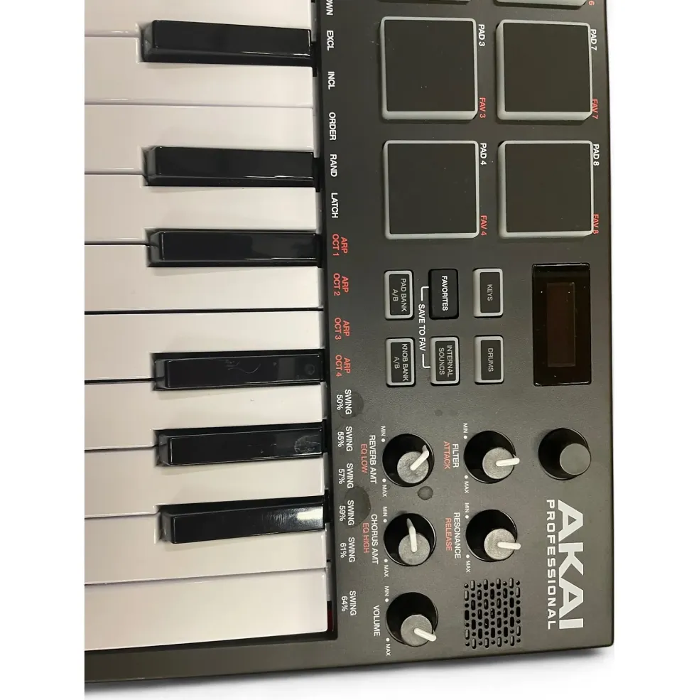 Used 2020s Akai Professional MPK MINI MK3 MIDI Controller