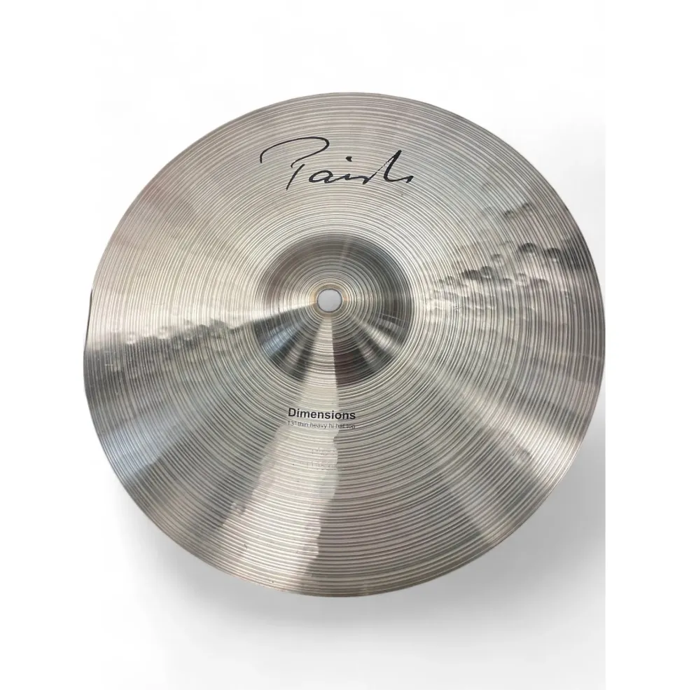 Used 2000s Paiste 13in 502 Hi Hat Pair Cymbal