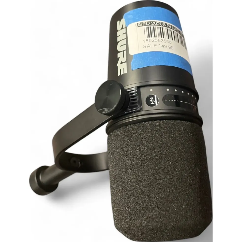 Used 2020s Shure MV7 Dynamic Microphone