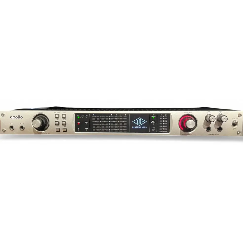 Used 2010s Universal Audio Apollo 8 With Duo Processing Audio Interface