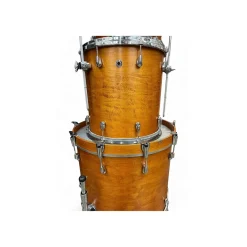 Used 2000s Yamaha 4 piece Maple Custom Absolute Natural Drum Kit