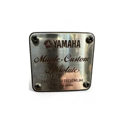 Used 2000s Yamaha 4 piece Maple Custom Absolute Natural Drum Kit