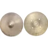 Used 1970s Zildjian 14in Quick Beat Hi Hat Pair Cymbal