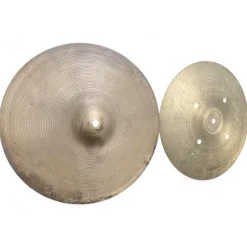 Used 1970s Zildjian 14in Quick Beat Hi Hat Pair Cymbal