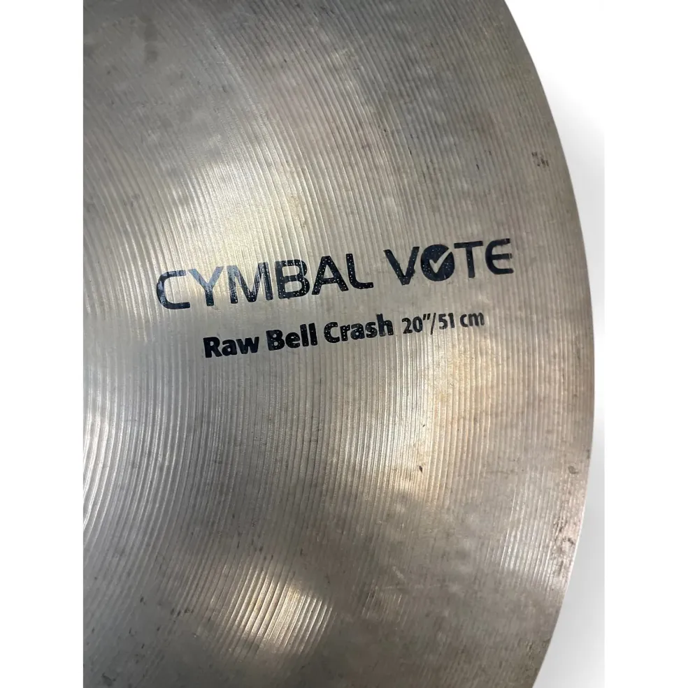 Used SABIAN 20in AA Raw Bell Crash Cymbal