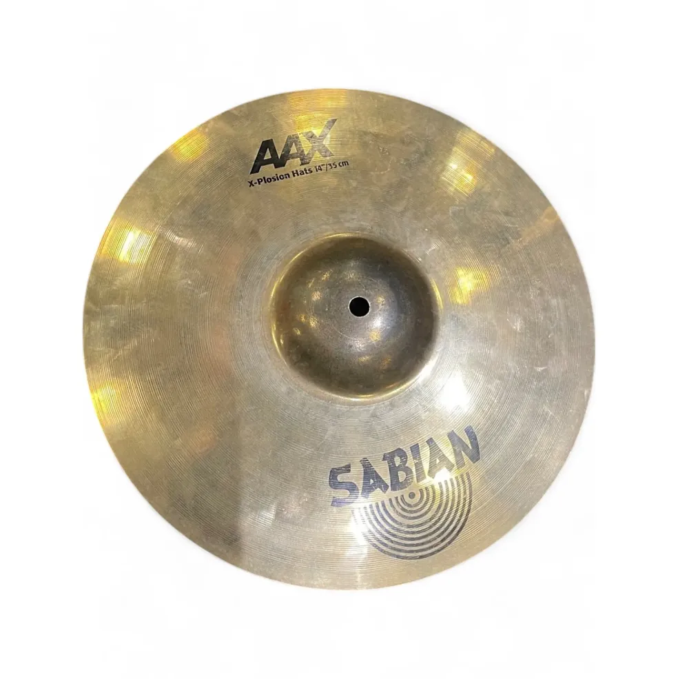 Used SABIAN 14in AA Xplosion Hi Hat Top Cymbal