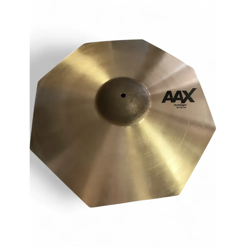 Used SABIAN 18in AAX Rocktagon Cymbal