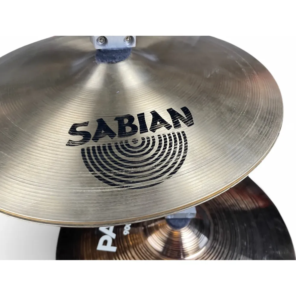 Used SABIAN 14in AAX Stage Hi Hat Pair Cymbal