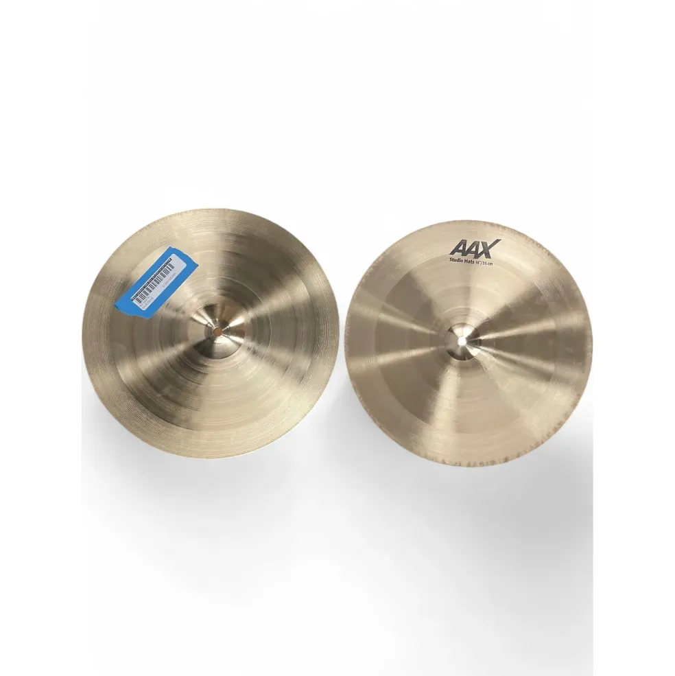 Used SABIAN 14in AAX STUDIO HI HATS Cymbal