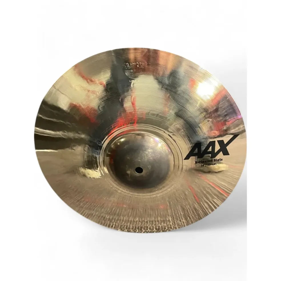 Used SABIAN 14in AAX Xplosion Hi Hat Pair Cymbal