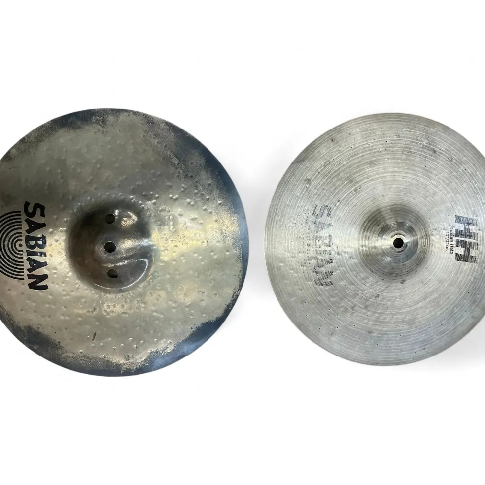 Used SABIAN 13in HH Fusion Hi Hat Pair Cymbal