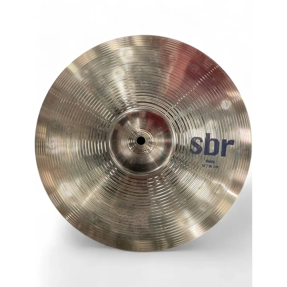 Used SABIAN 14in SBR Hi Hat Pair Cymbal