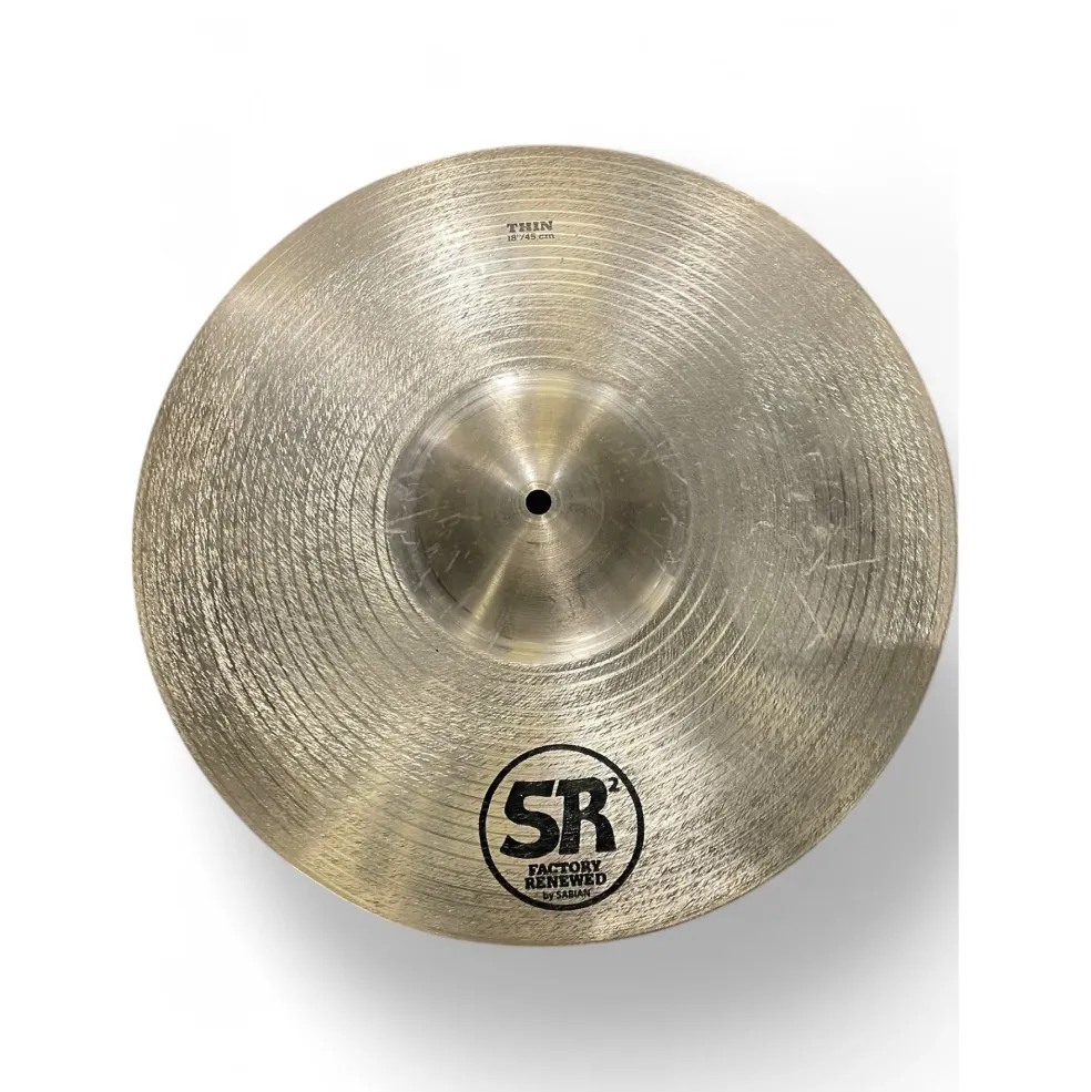 Used SABIAN 18in SR2 Thin Crash Cymbal
