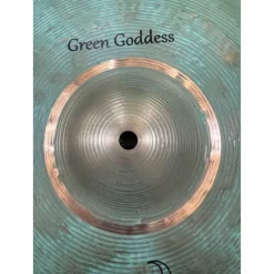 Used Saluda 14in Green Goddess Cymbal
