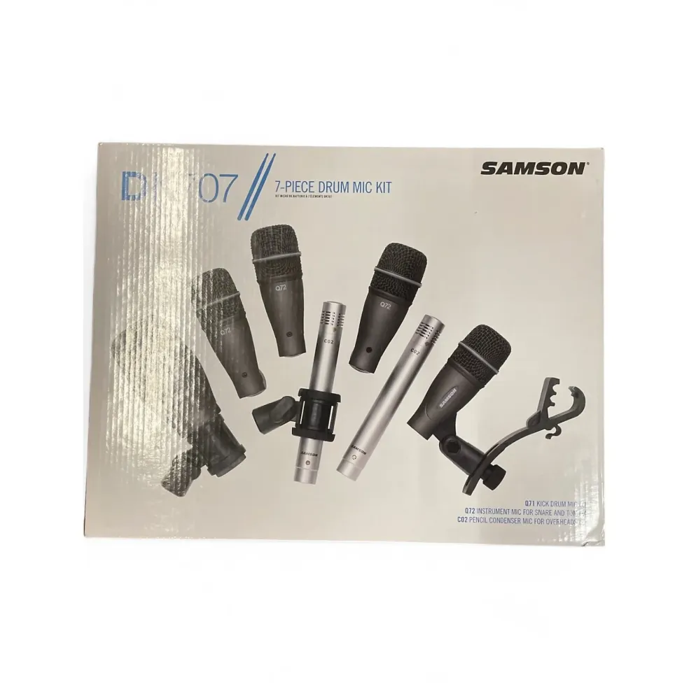 Used Samson DK707 Percussion Microphone Pack