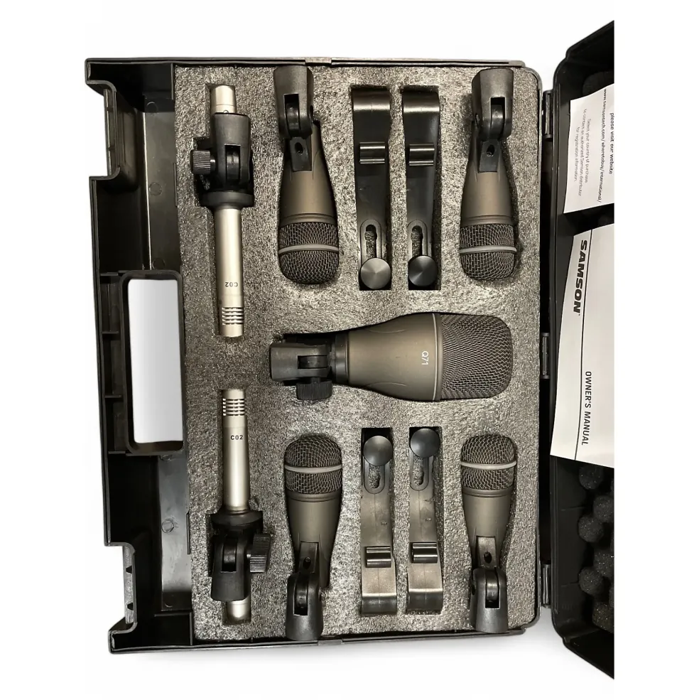 Used Samson DK707 Percussion Microphone Pack