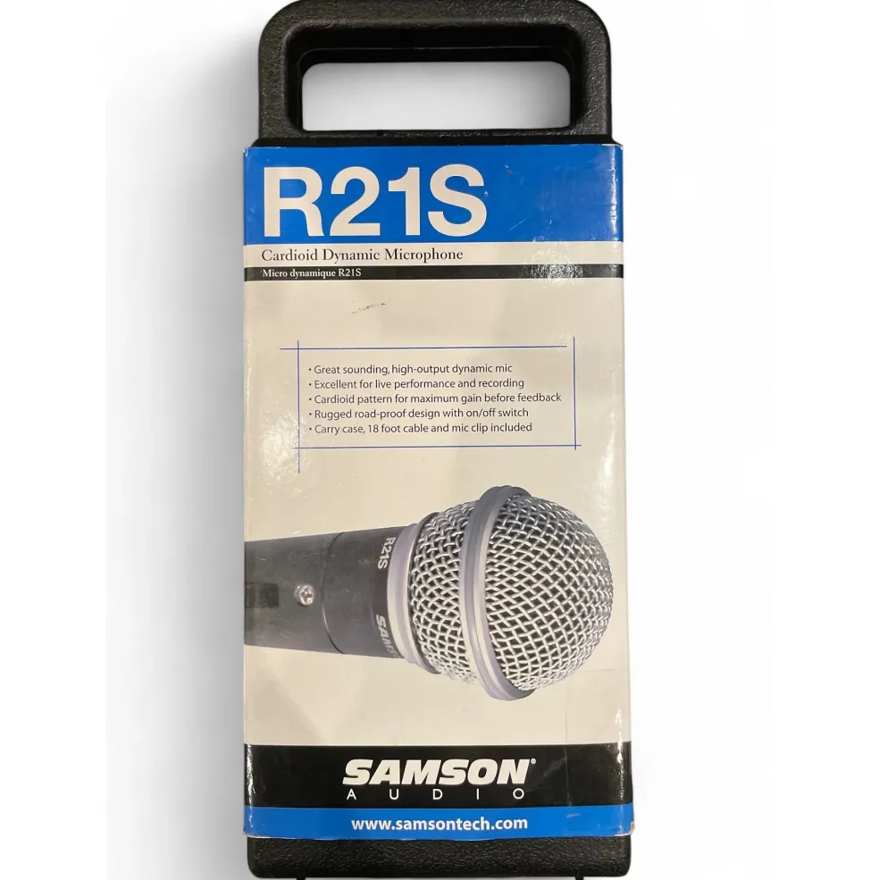 Used Samson R21S Dynamic Microphone