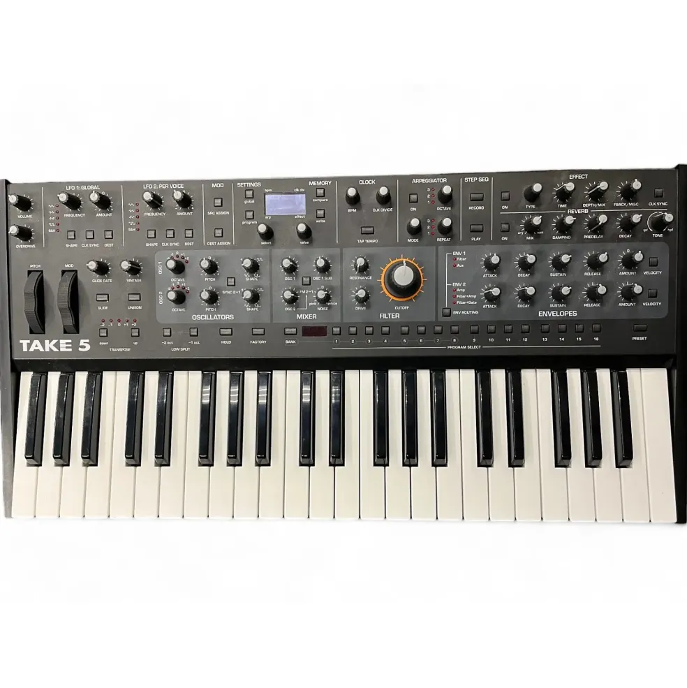 Used Sequential TAKE 5 Synthesizer