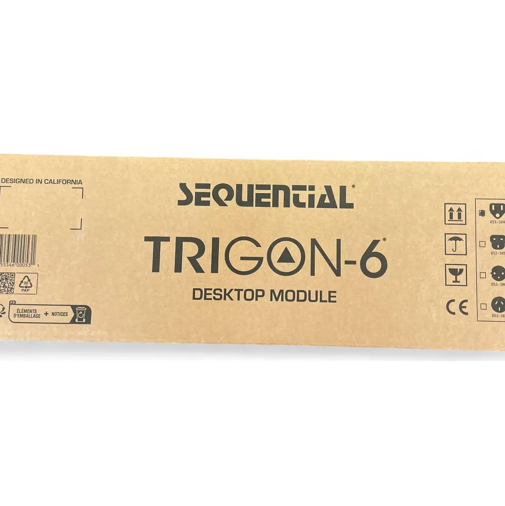 Used Sequential Trigon-6 Synthesizer