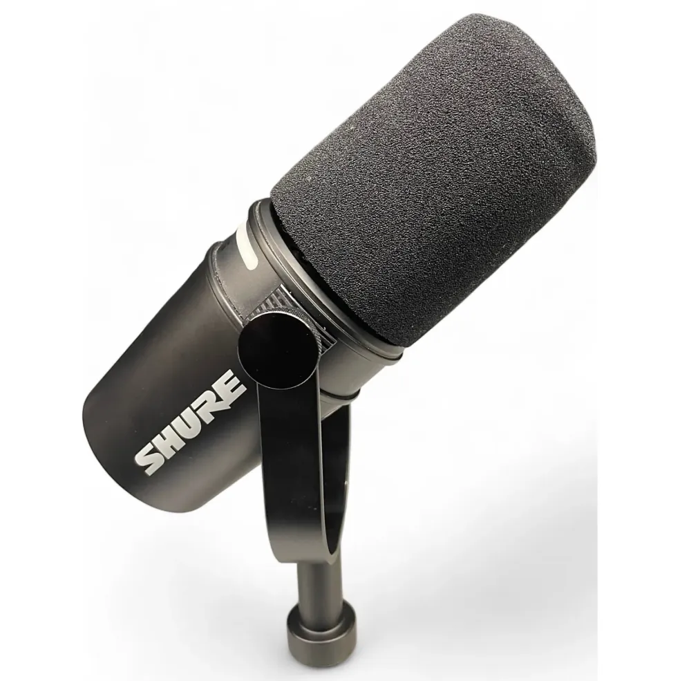 Used Shure mv7+ USB Microphone
