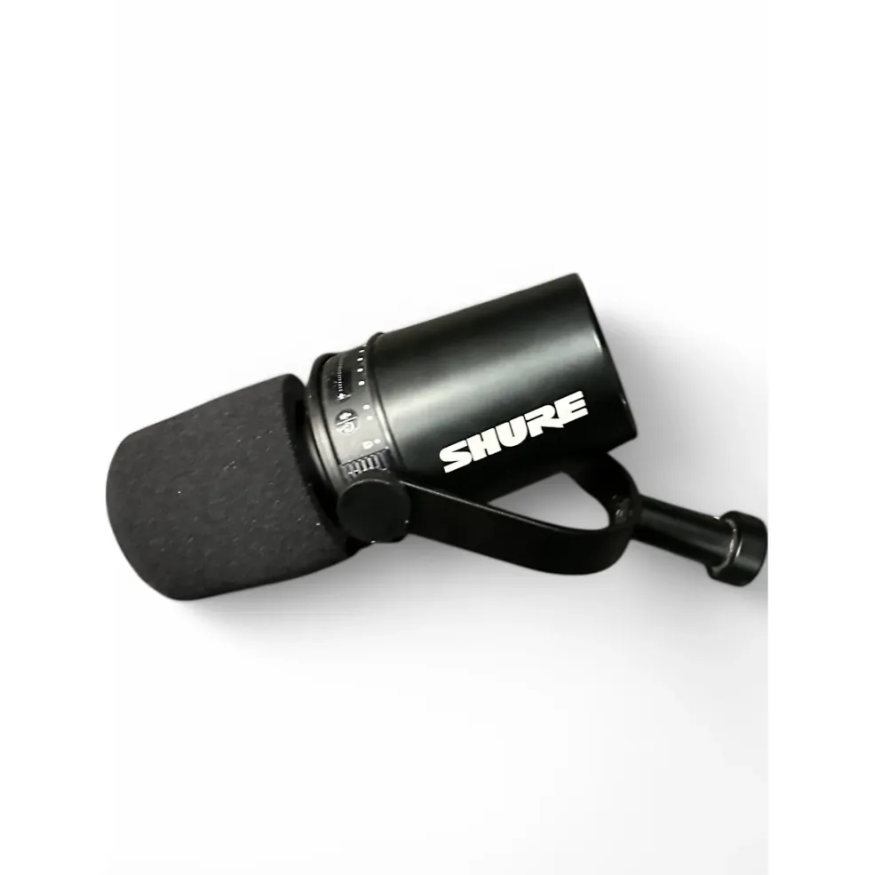 Used Shure MV7 USB Microphone