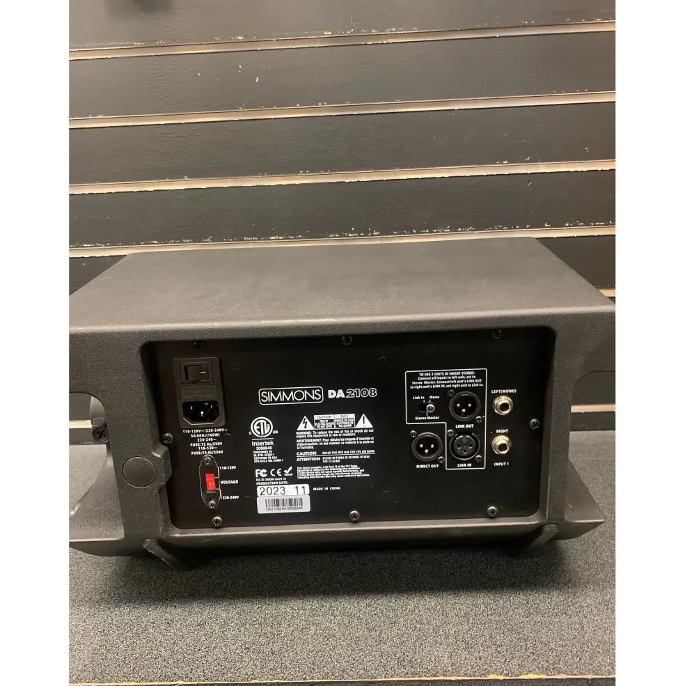 Used Simmons da2108 Drum Amplifier