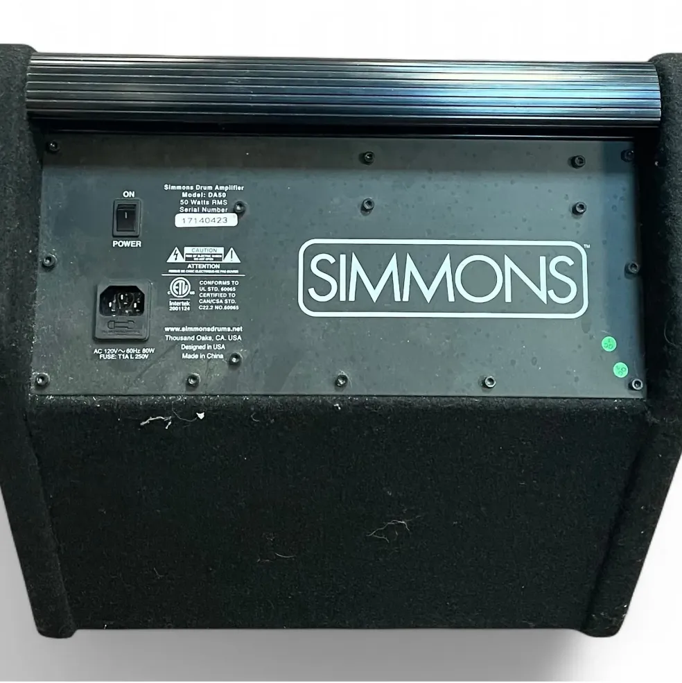 Used Simmons DA50 50W Drum Amplifier