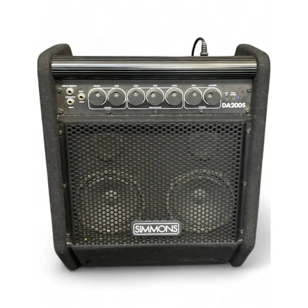 Used Simmons DA200S 200W Drum Amplifier