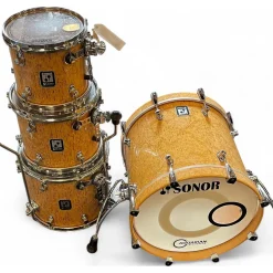 Used SONOR 4 piece S Class Grained Spalted Maple Drum Kit