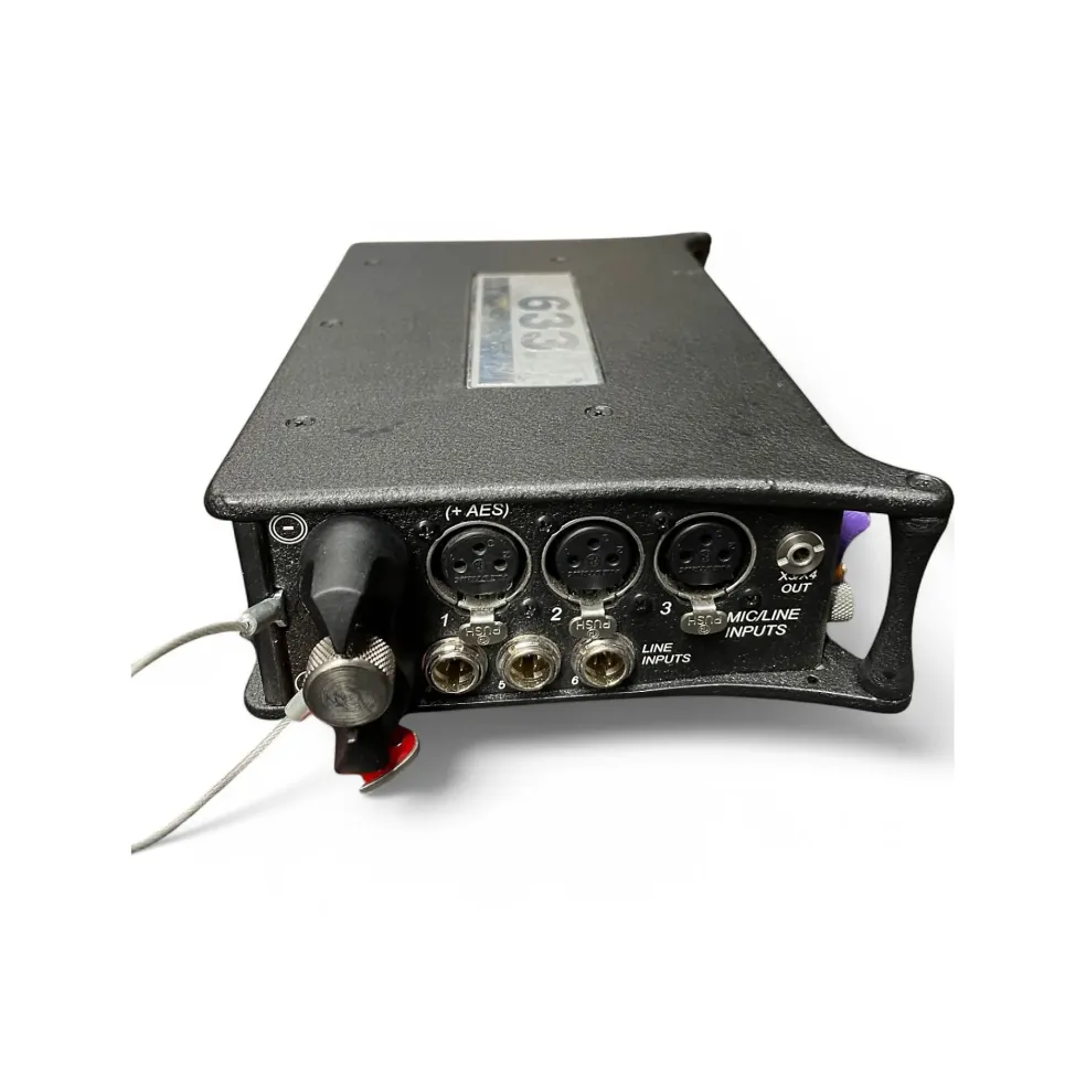 Used Sound Devices 633 MultiTrack Recorder