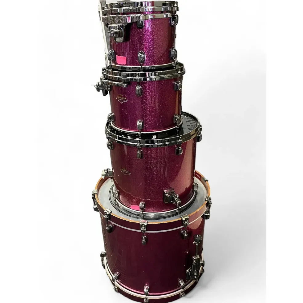 Used TAMA 4 Piece Starclassic Bubinga Elite Ultraviolet Drum Kit