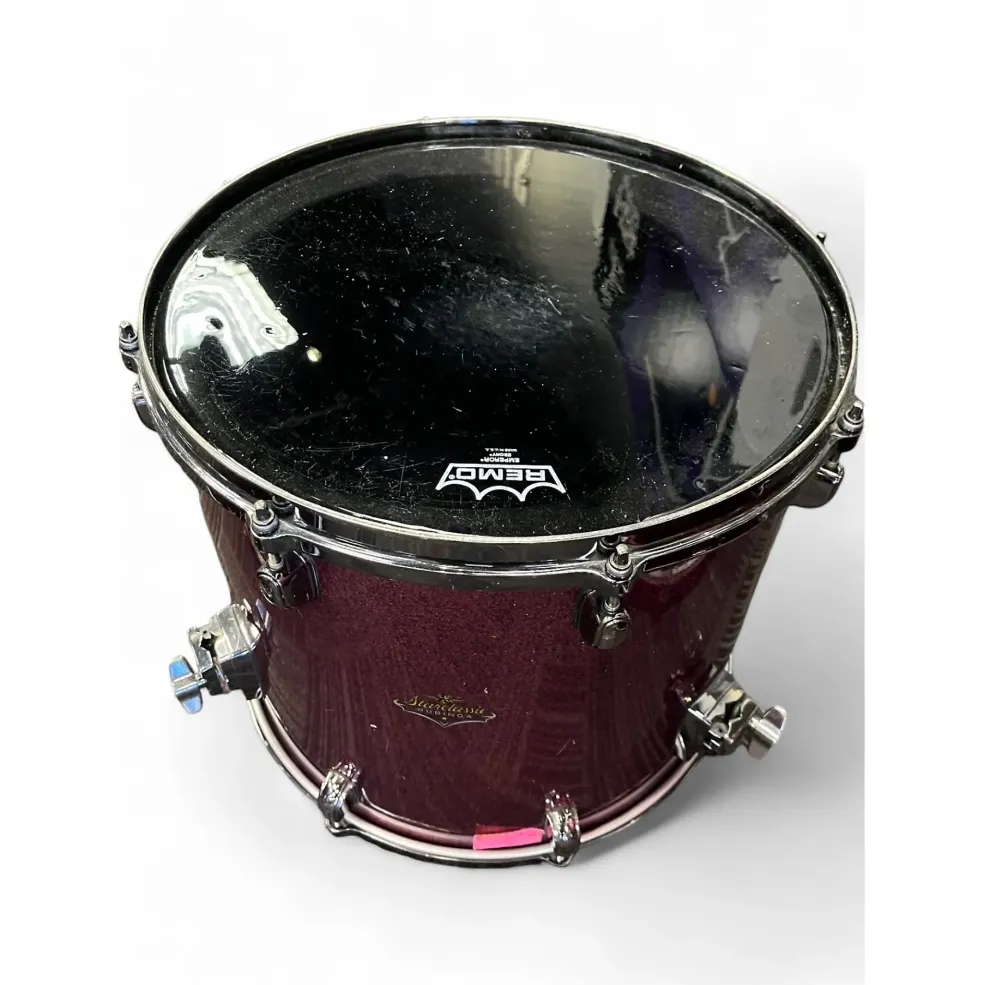 Used TAMA 4 Piece Starclassic Bubinga Elite Ultraviolet Drum Kit