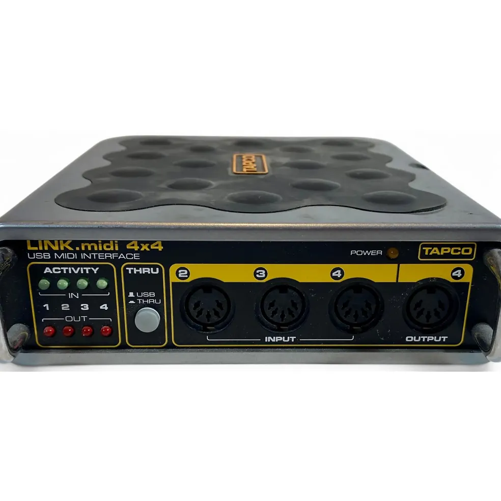 Used Tapco link midi 4x4 MIDI Interface