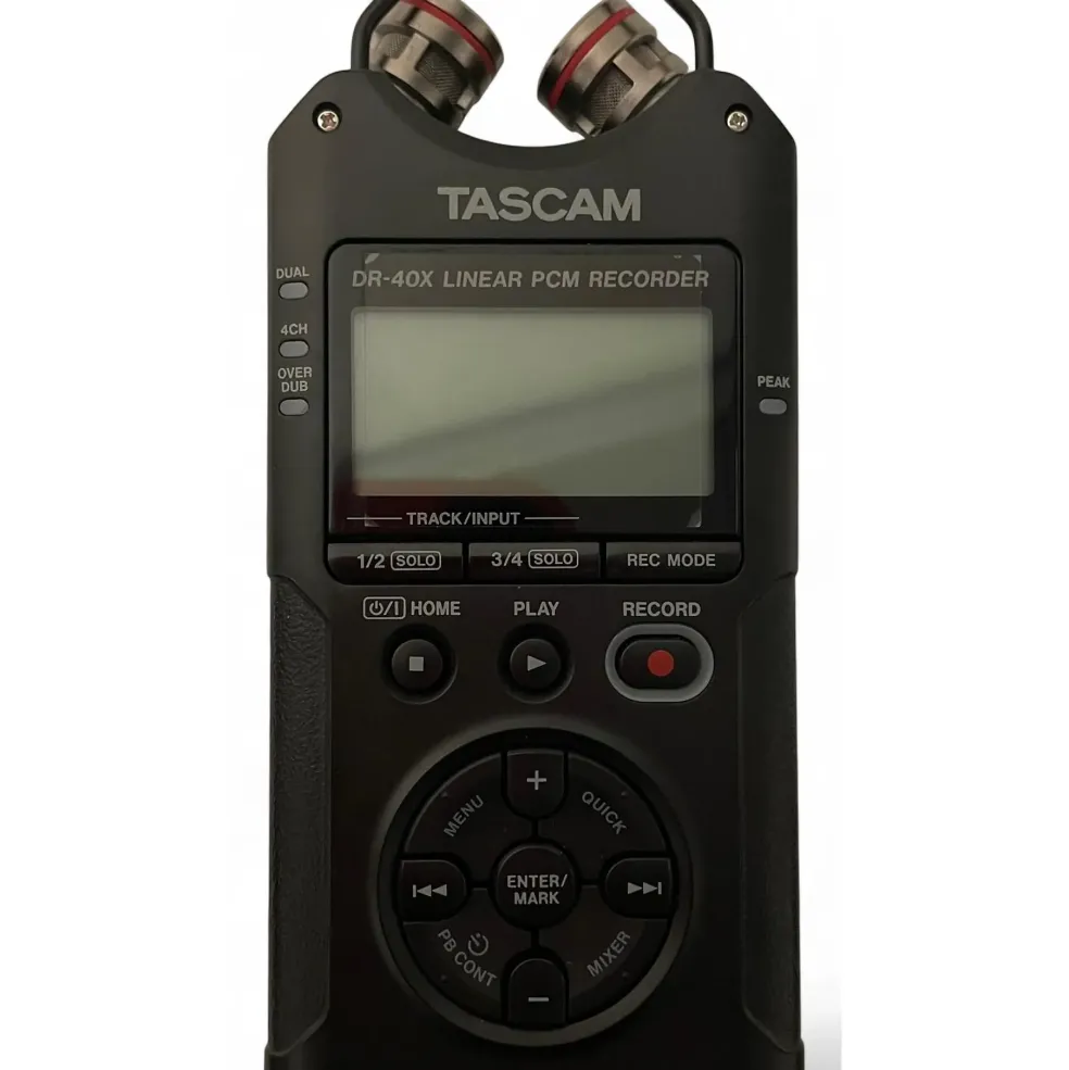 Used TASCAM DR40x MultiTrack Recorder