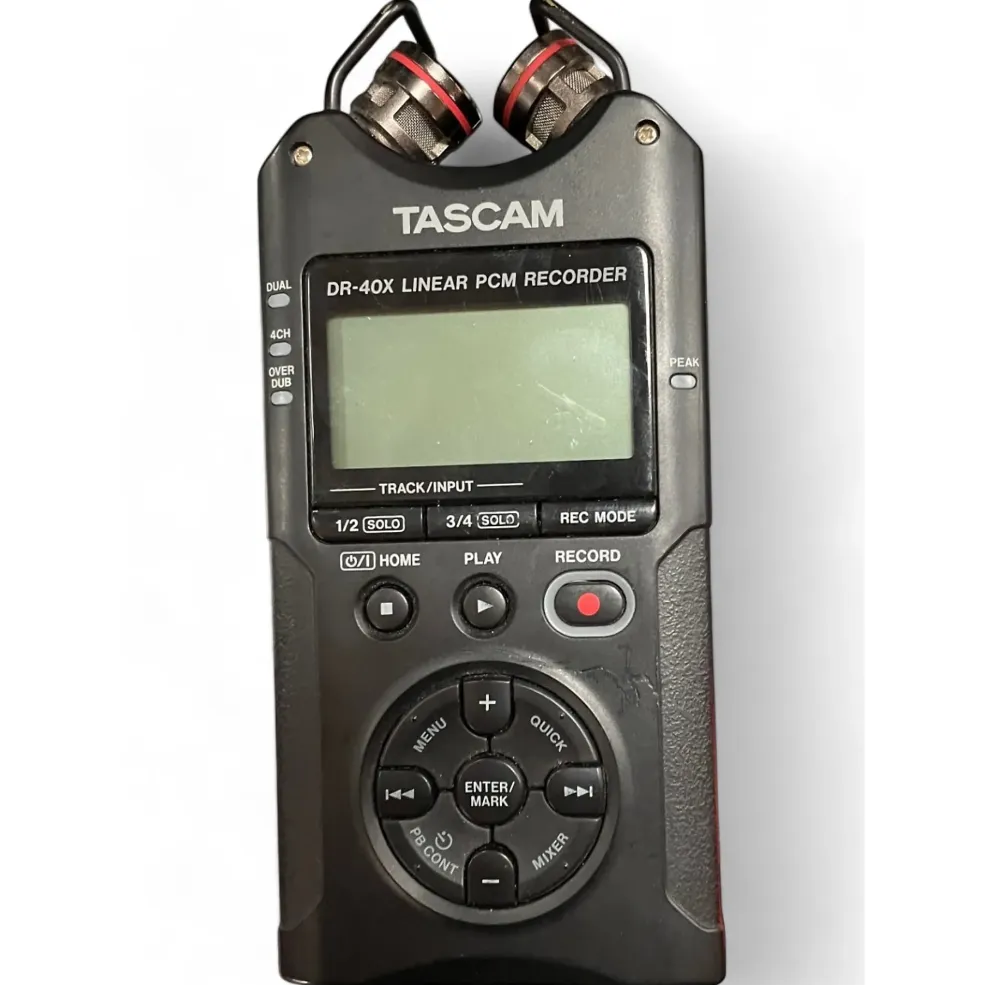 Used TASCAM DR40X MultiTrack Recorder