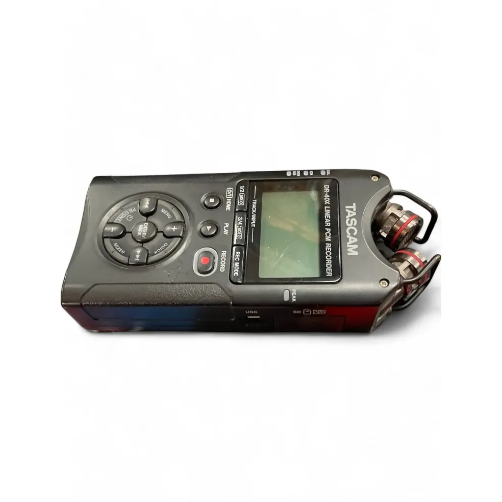 Used TASCAM DR40X MultiTrack Recorder