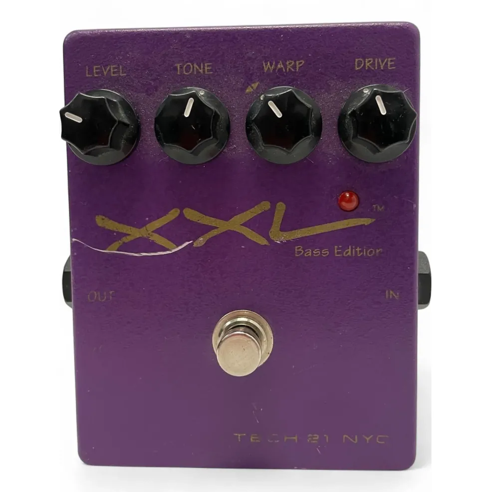 Used Tech 21 XXL DISTORTION BASS EDITION Bass Effect Pedal