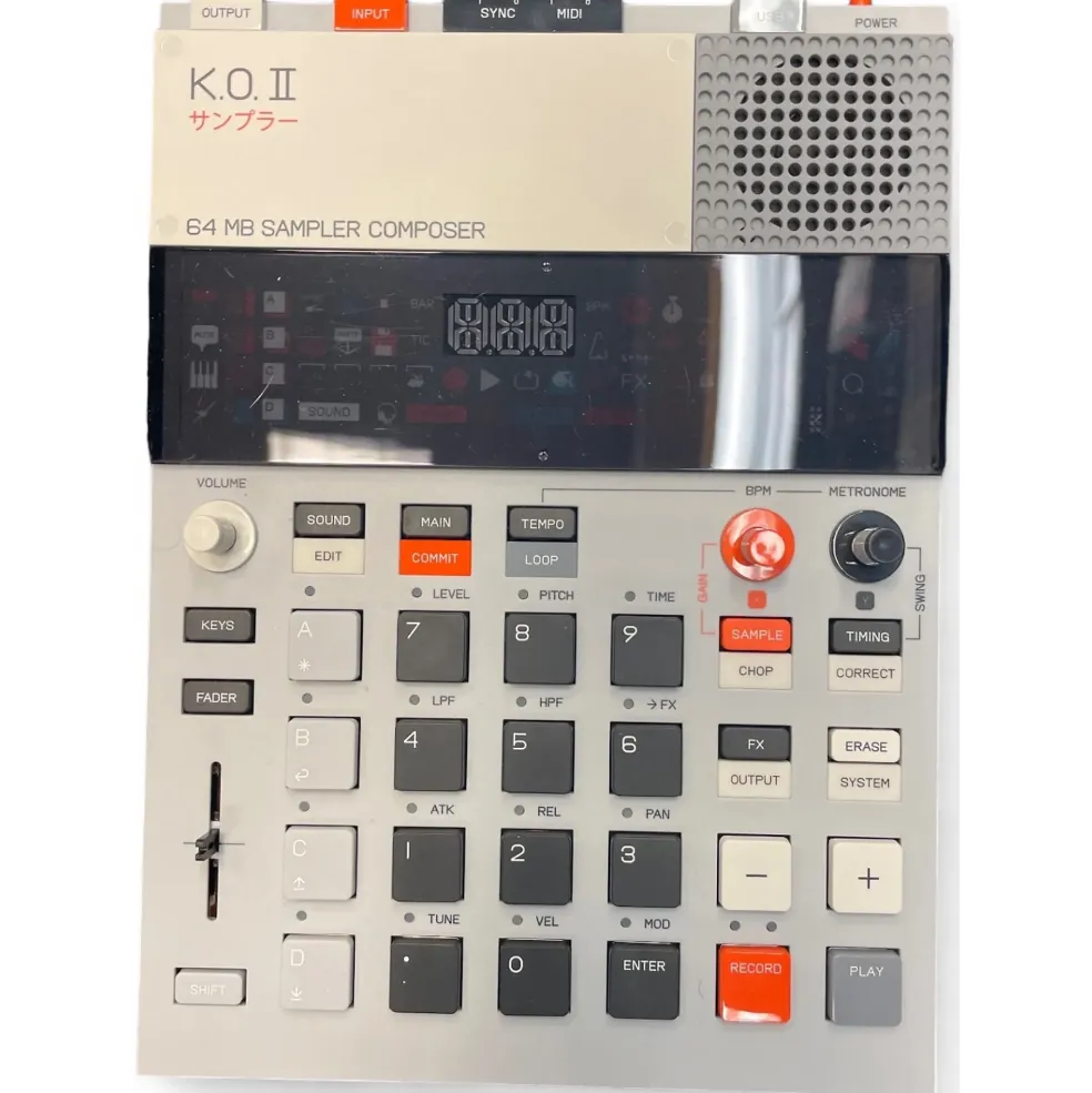 Used teenage engineering EP-133 K.O. II MultiTrack Recorder