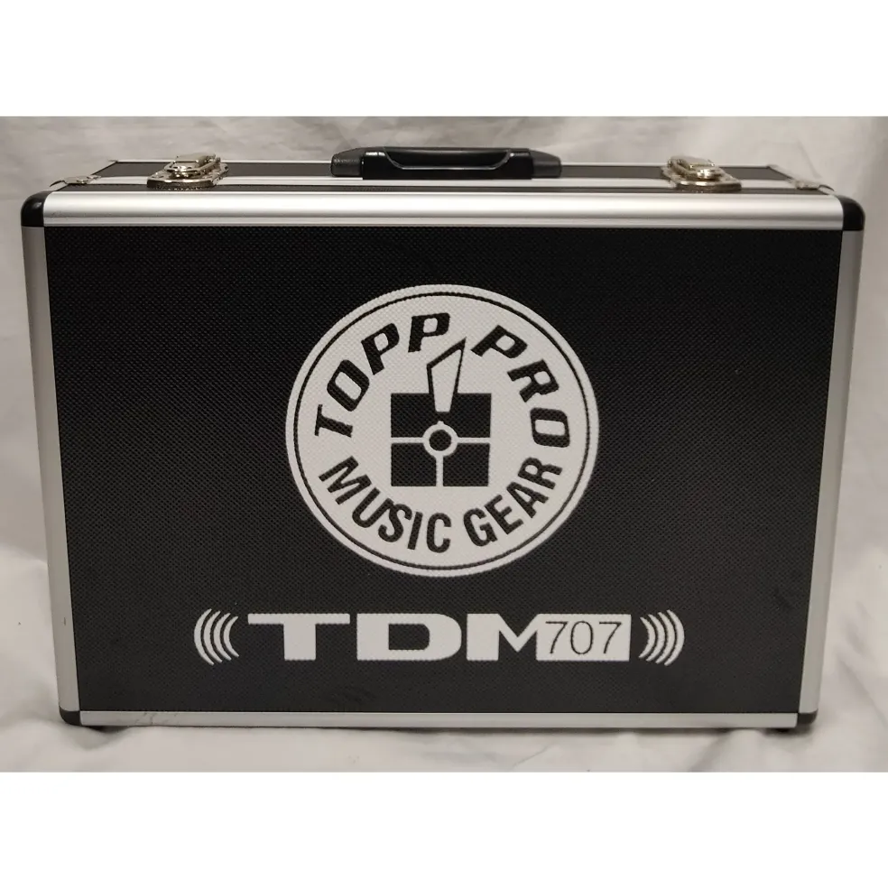 Used TOPP PRO AUDIO TDM-707 7 Piece Percussion Microphone Pack