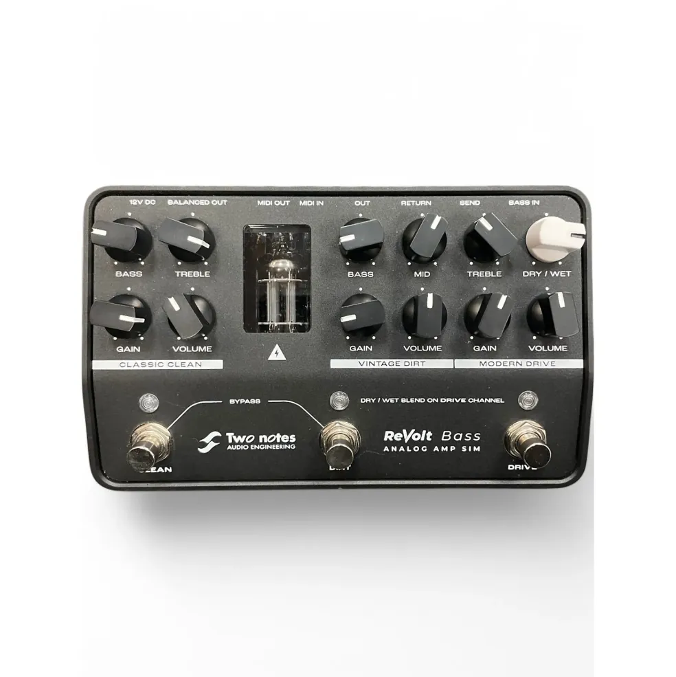Used Two Notes AUDIO ENGINEERING ReVolt Bass Effect Pedal