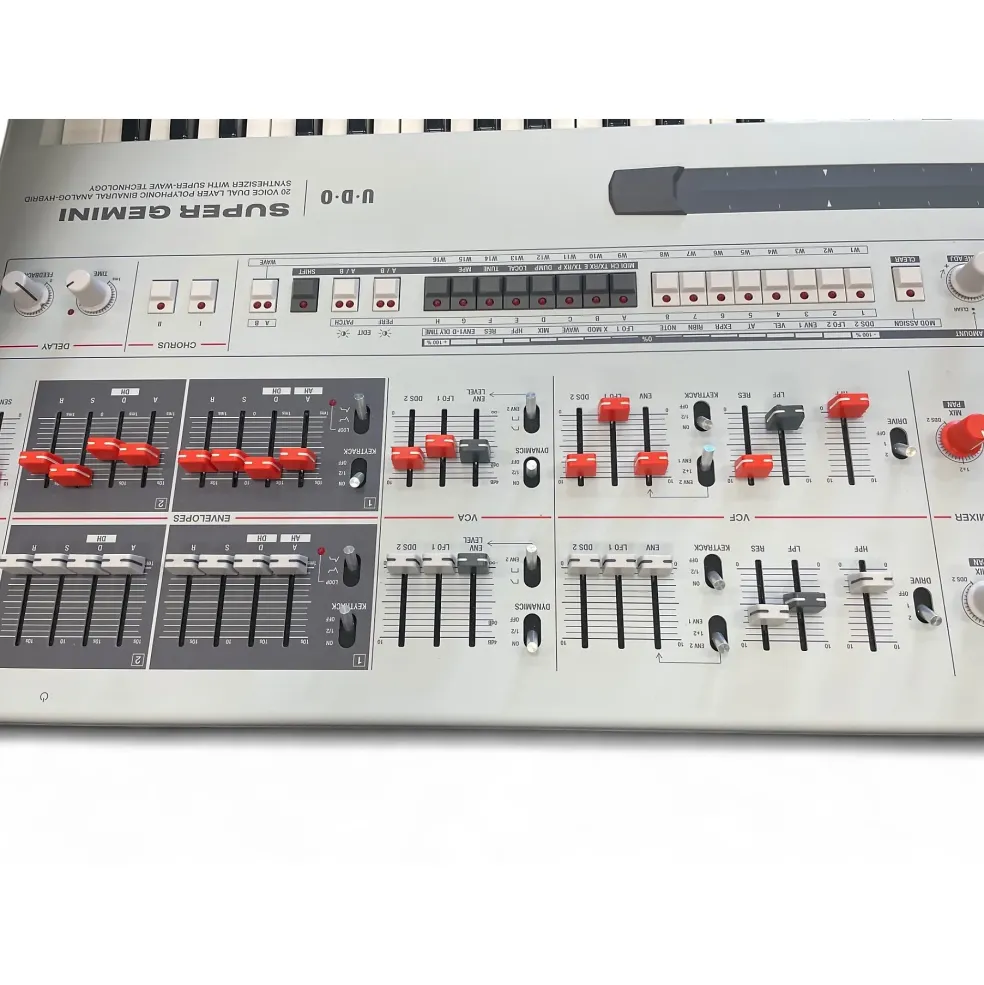 Used Udo Super Gemini Synthesizer