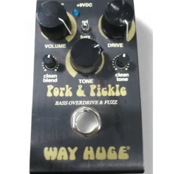 Used Way Huge Electronics WHE214 Pork & Pickle Bass Overdrive Fuzz Bass Effect Pedal