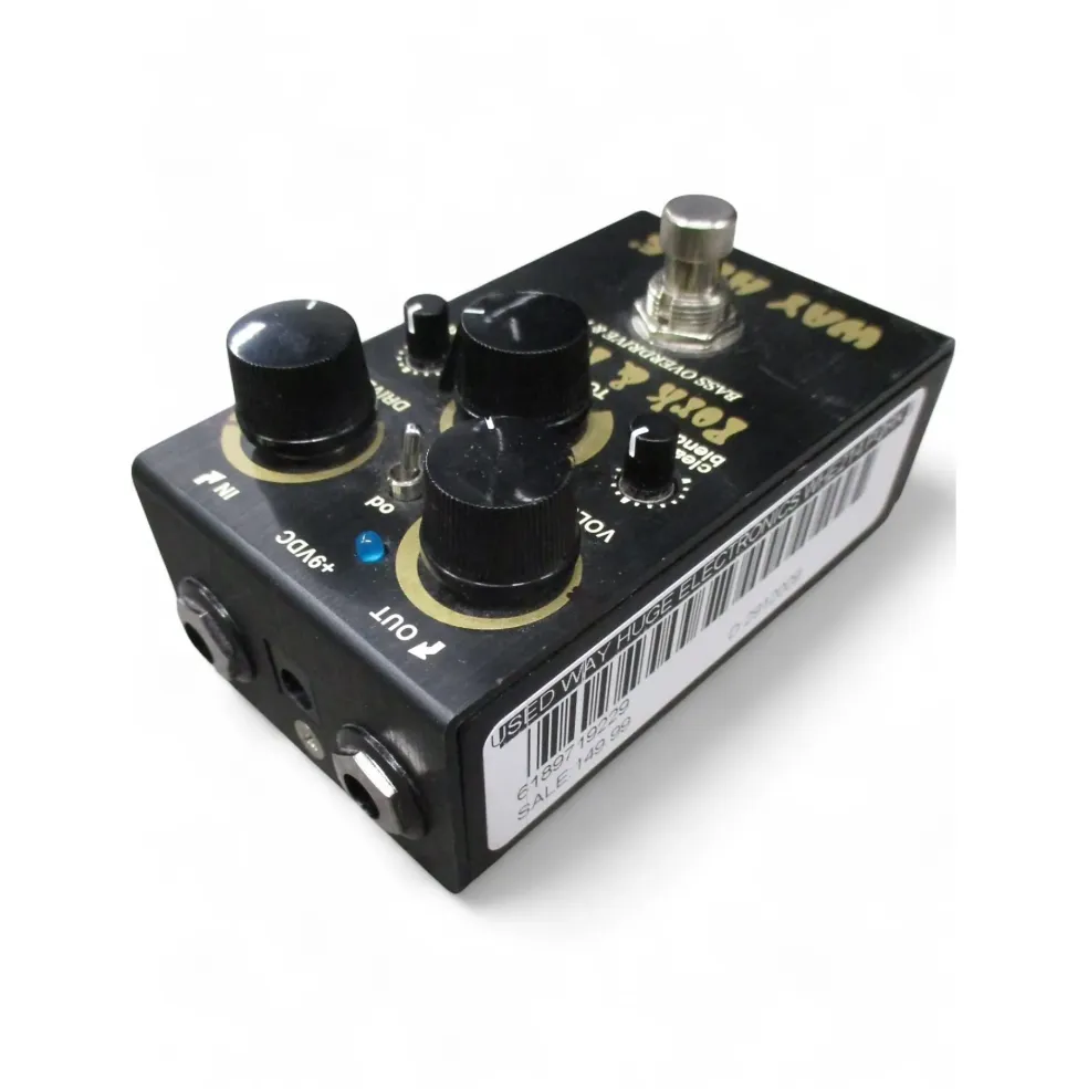 Used Way Huge Electronics WHE214 Pork & Pickle Bass Overdrive Fuzz Bass Effect Pedal