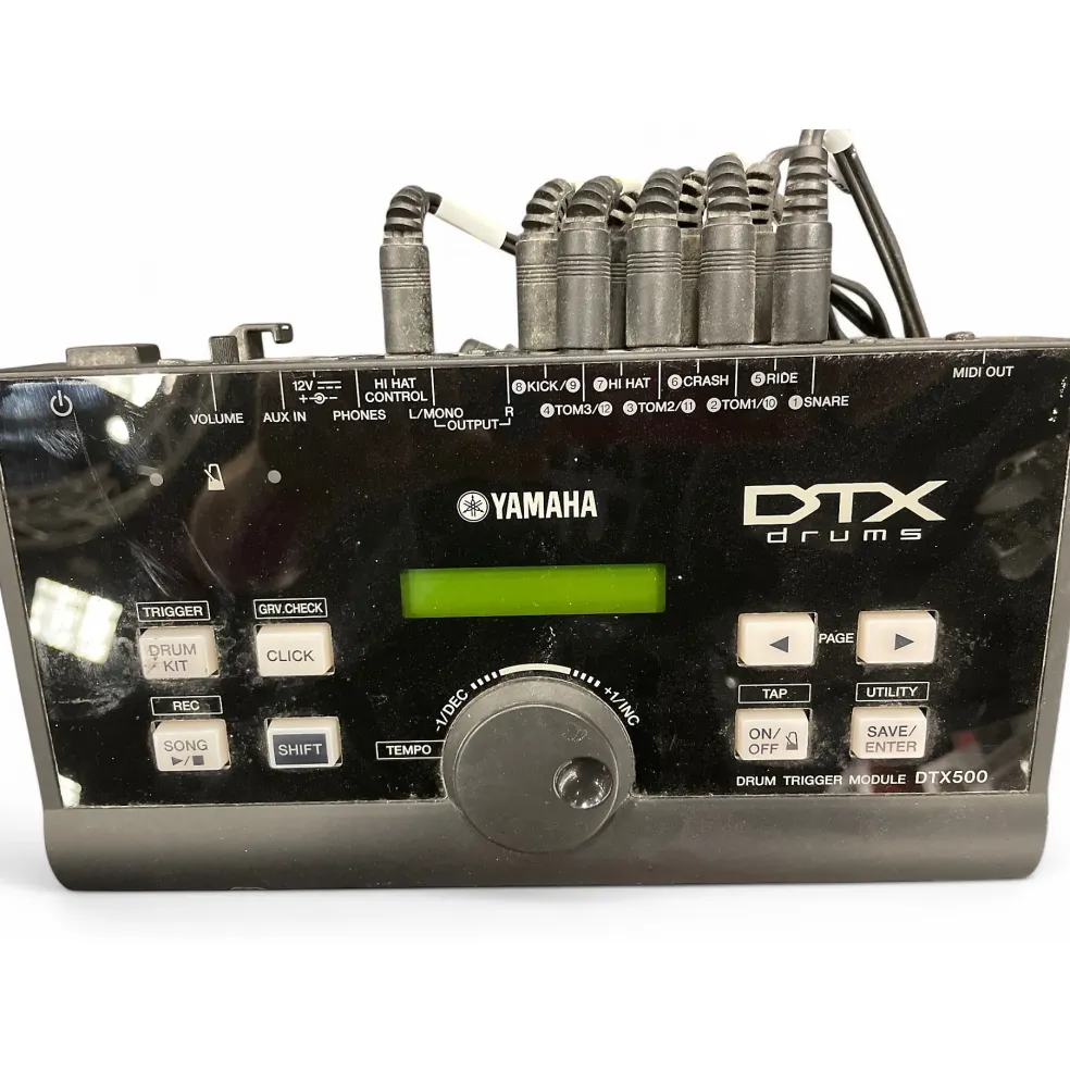 Used Yamaha dtx 500 Electric Drum Set